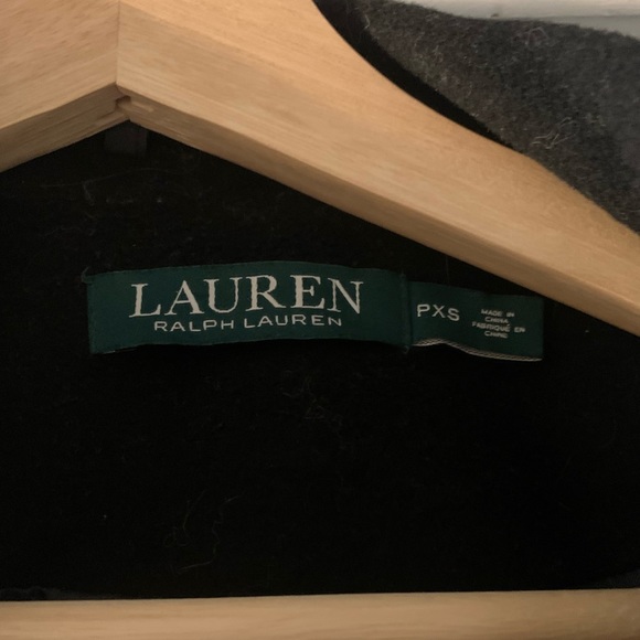 Black Ralph Lauren Dress Coat - Picture 3 of 3